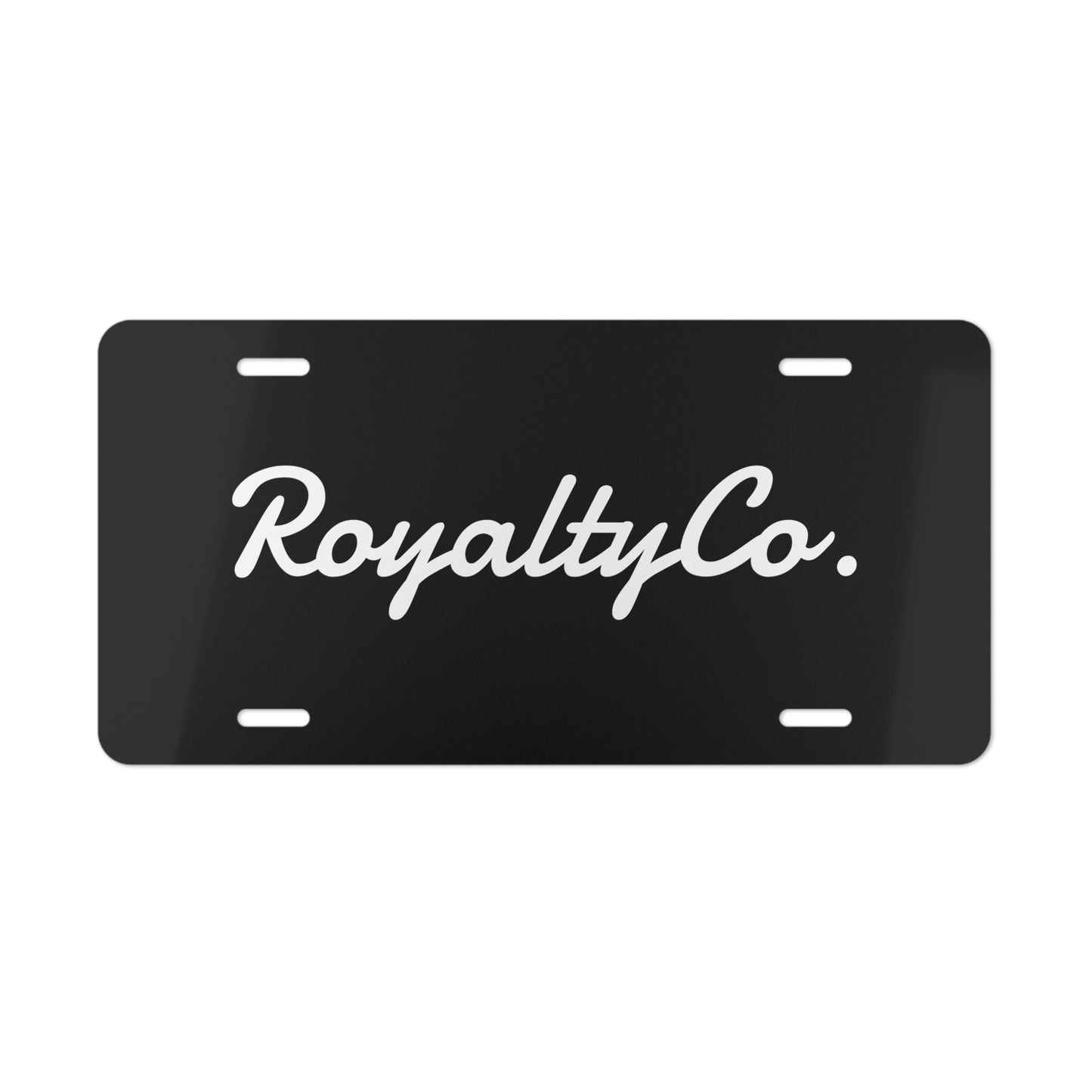 RoyaltyCo. Signature Vanity Plate