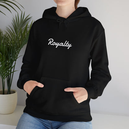 RoyaltyCo. Black Hoodie with C6 ZR1 Graphic