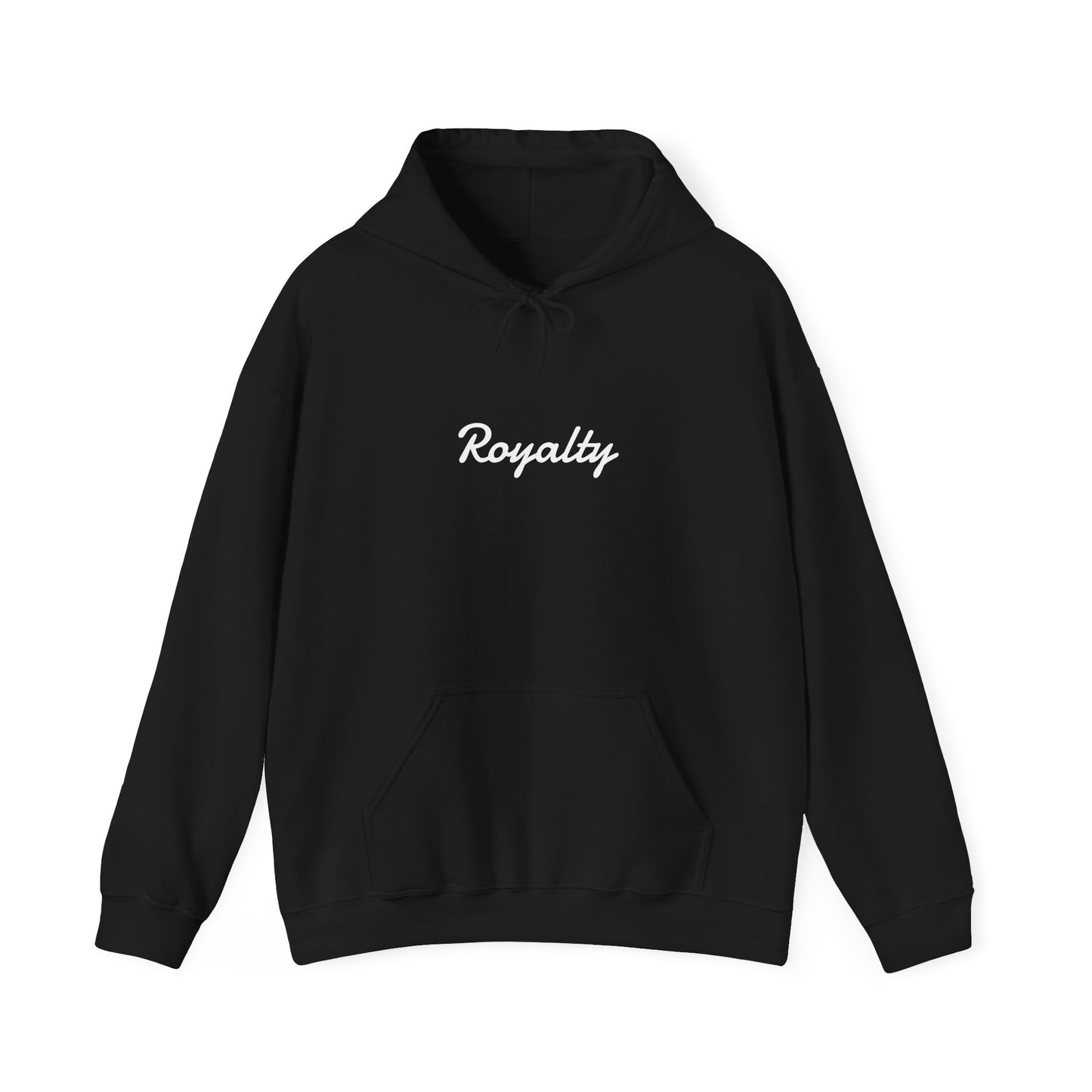 RoyaltyCo. Black Hoodie with C6 ZR1 Graphic